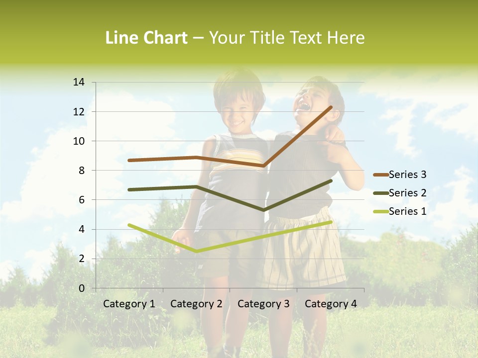 Cereal Sibling Grass PowerPoint Template