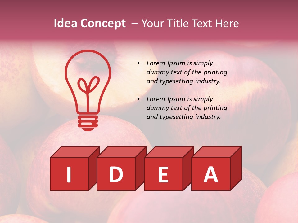 Fresh Juicy Cook PowerPoint Template