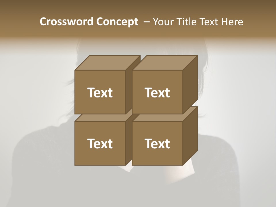 Mid Stomach Vertical PowerPoint Template