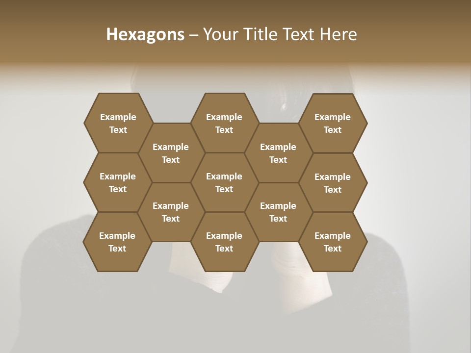 Mid Stomach Vertical PowerPoint Template