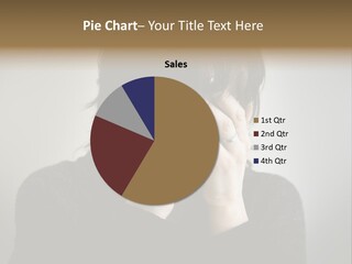 Mid Stomach Vertical PowerPoint Template