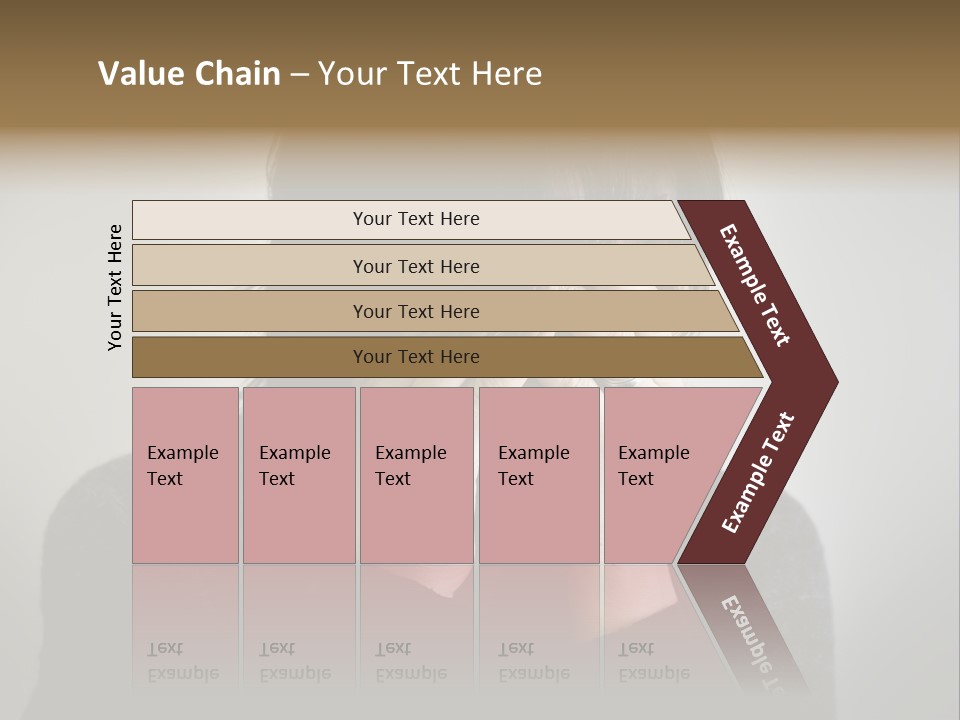 Mid Stomach Vertical PowerPoint Template