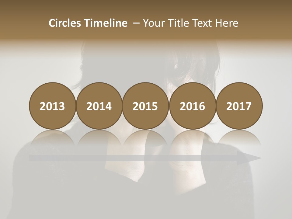 Mid Stomach Vertical PowerPoint Template