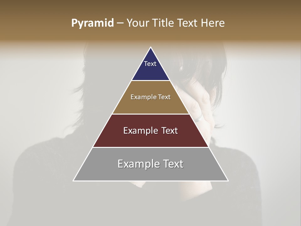 Mid Stomach Vertical PowerPoint Template