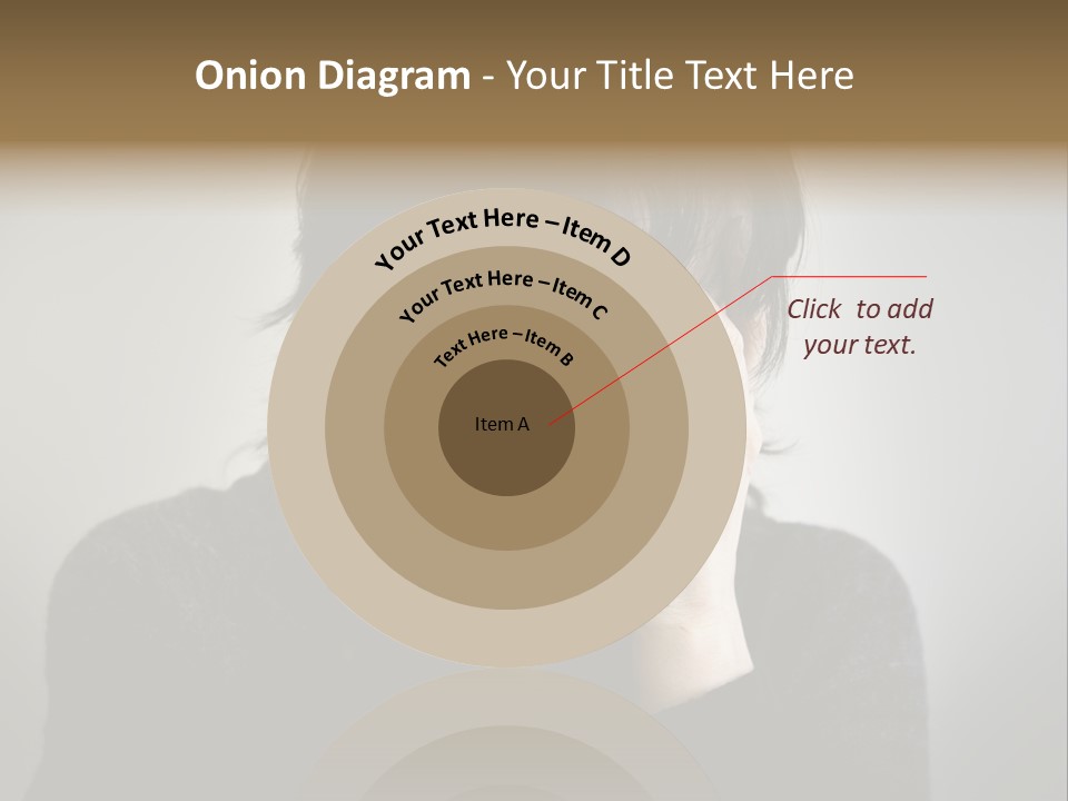Mid Stomach Vertical PowerPoint Template