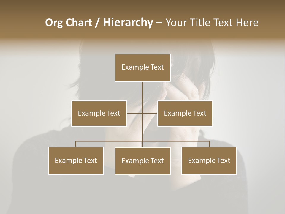 Mid Stomach Vertical PowerPoint Template
