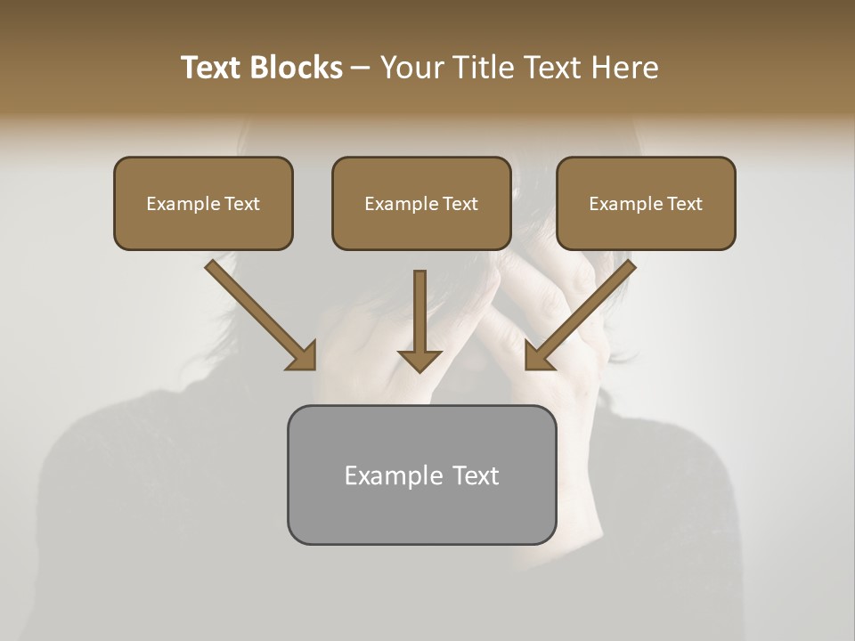 Mid Stomach Vertical PowerPoint Template
