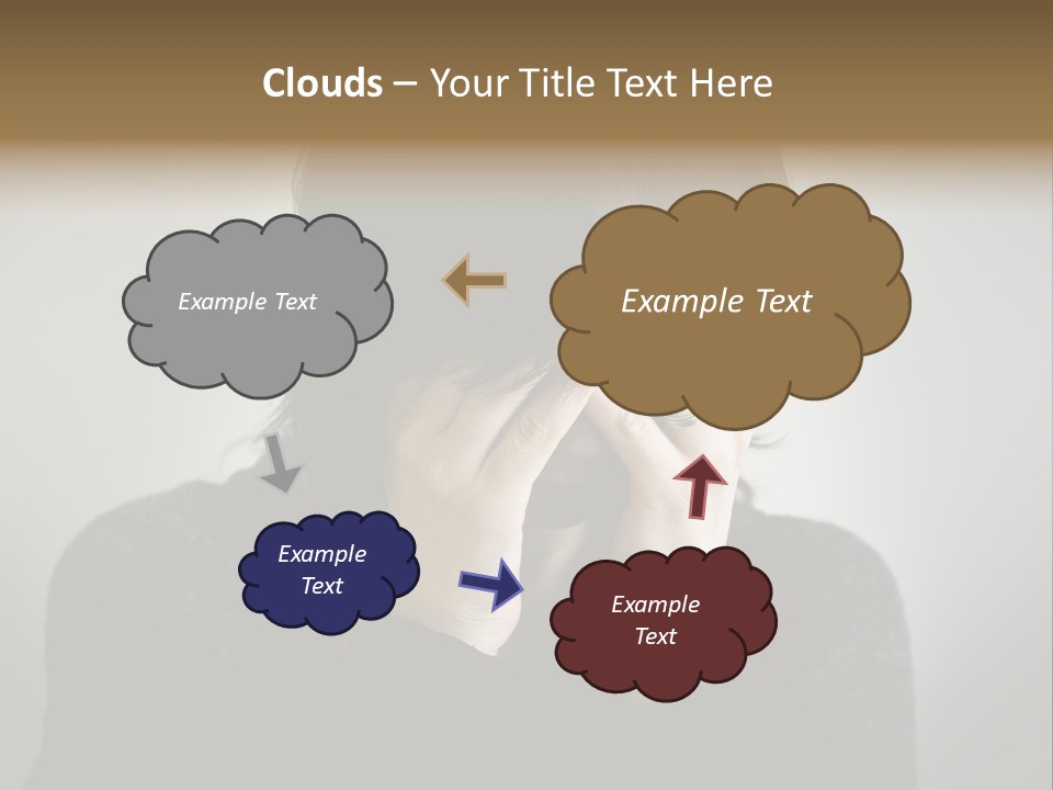 Mid Stomach Vertical PowerPoint Template