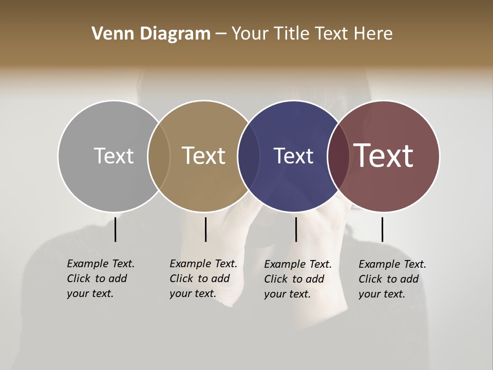 Mid Stomach Vertical PowerPoint Template