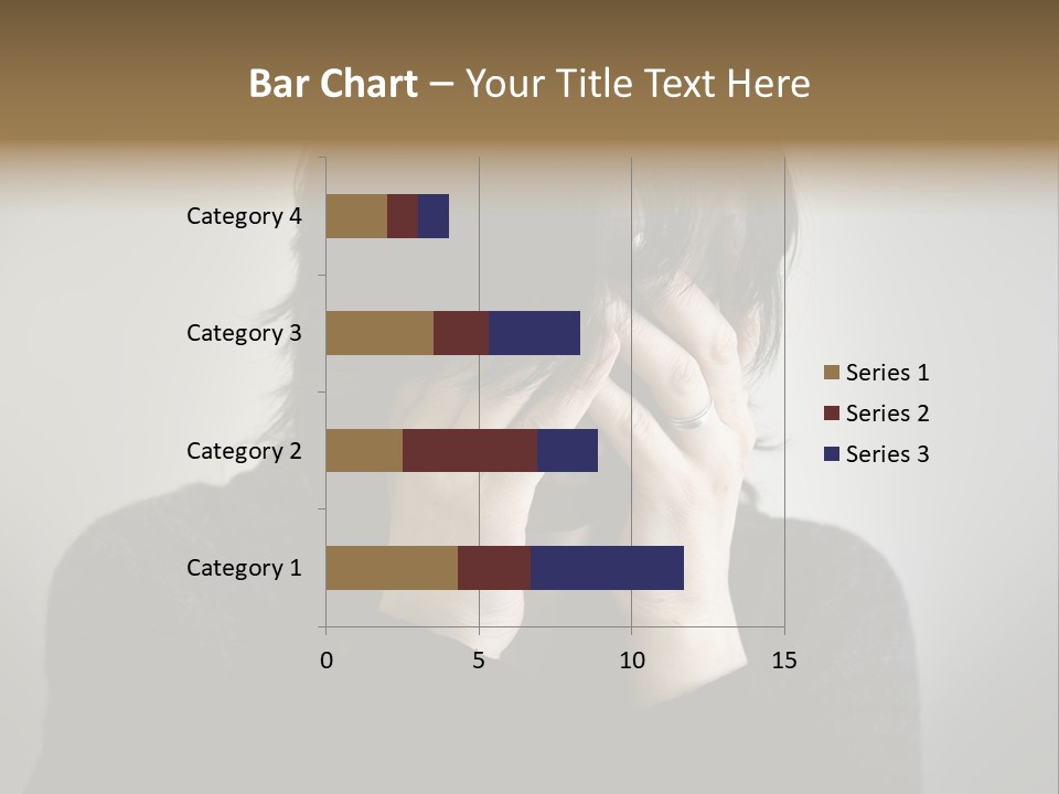 Mid Stomach Vertical PowerPoint Template