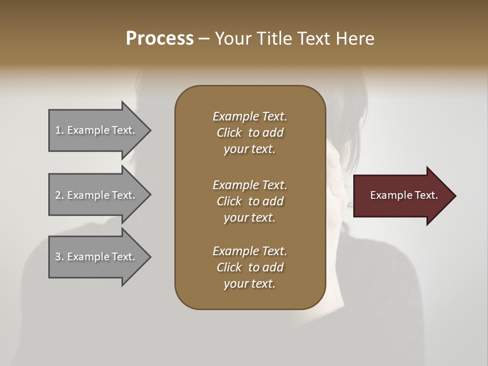 Mid Stomach Vertical PowerPoint Template