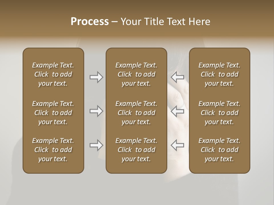 Mid Stomach Vertical PowerPoint Template