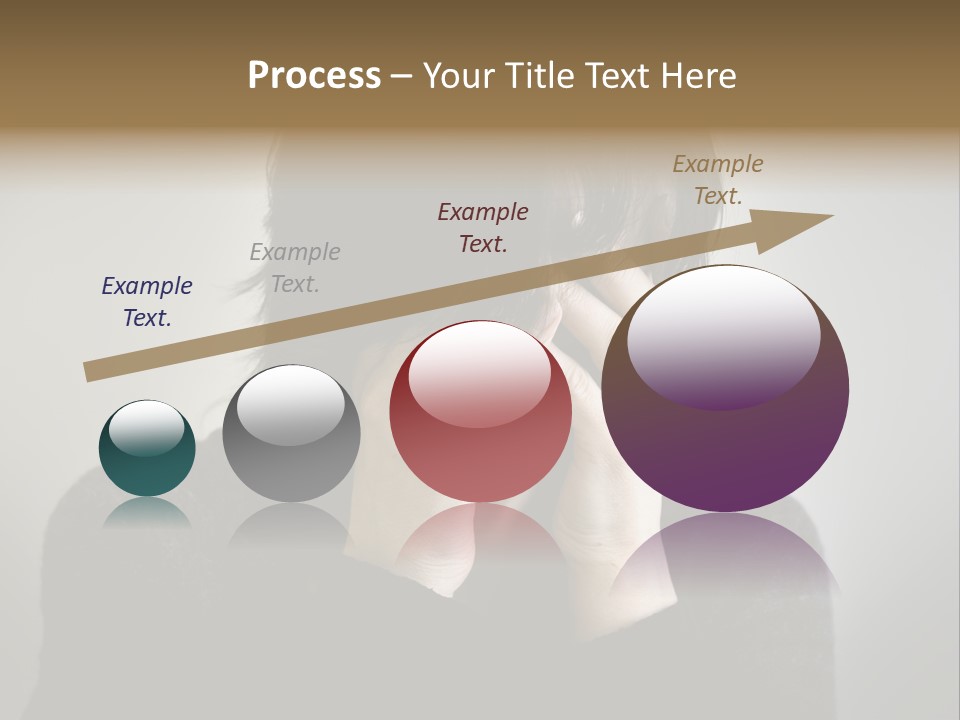 Mid Stomach Vertical PowerPoint Template
