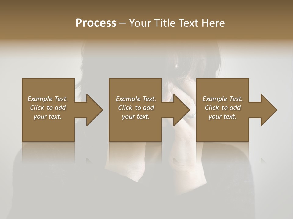 Mid Stomach Vertical PowerPoint Template