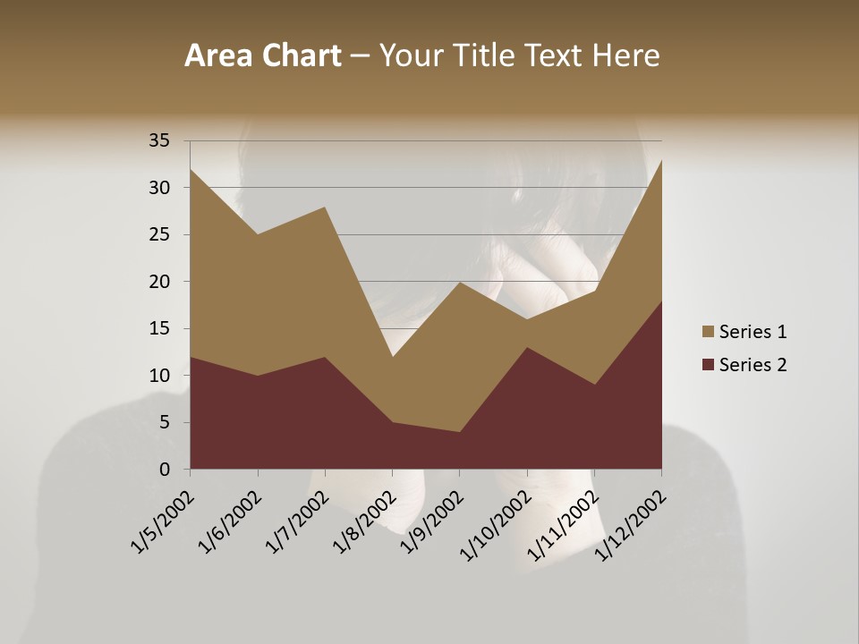 Mid Stomach Vertical PowerPoint Template