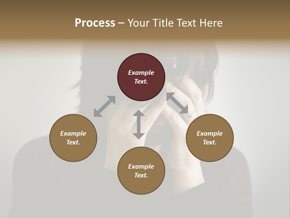 Mid Stomach Vertical PowerPoint Template