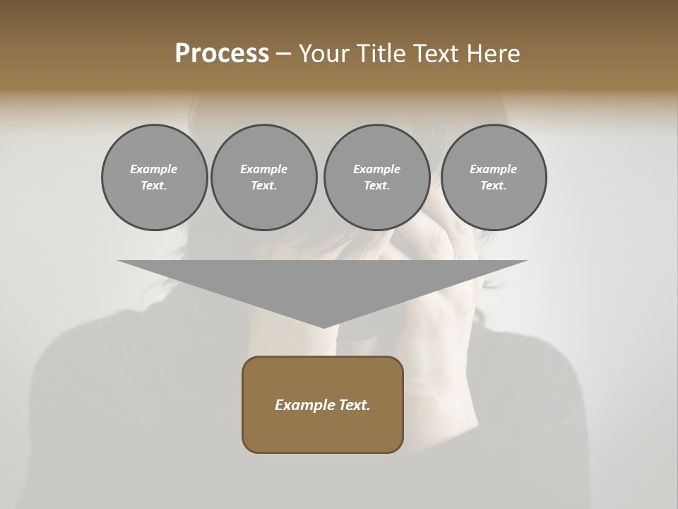 Mid Stomach Vertical PowerPoint Template