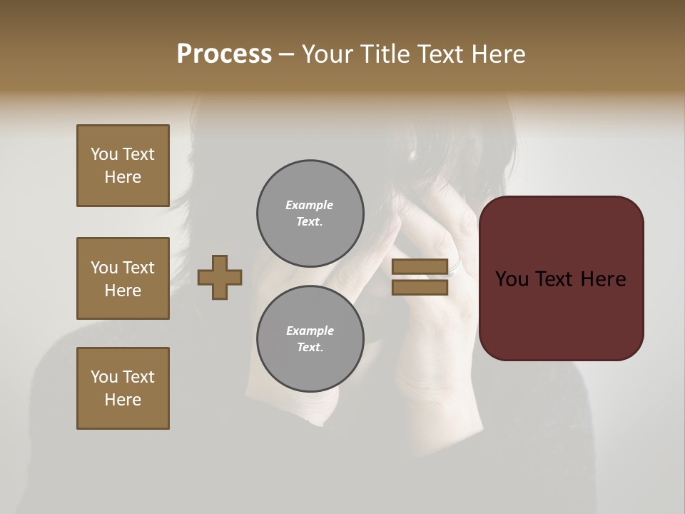 Mid Stomach Vertical PowerPoint Template