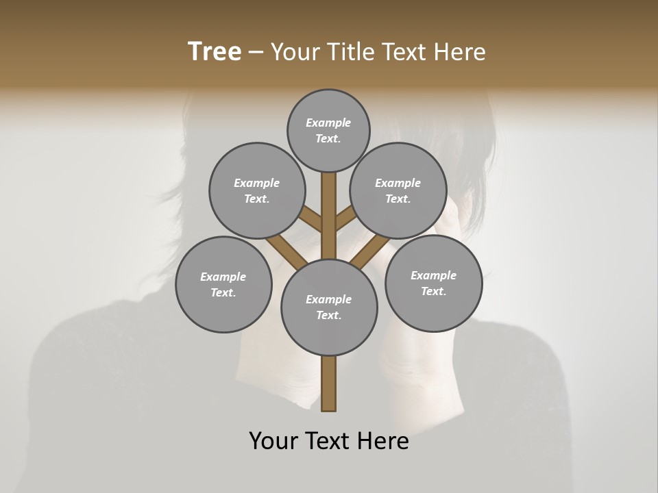 Mid Stomach Vertical PowerPoint Template