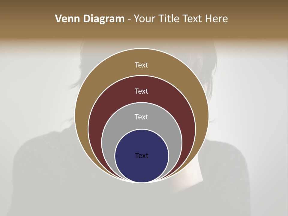 Mid Stomach Vertical PowerPoint Template