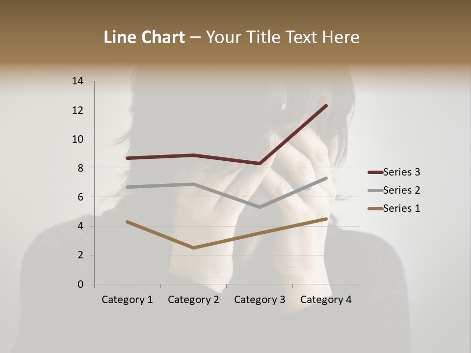 Mid Stomach Vertical PowerPoint Template