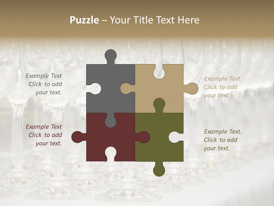 Ware Party Service PowerPoint Template