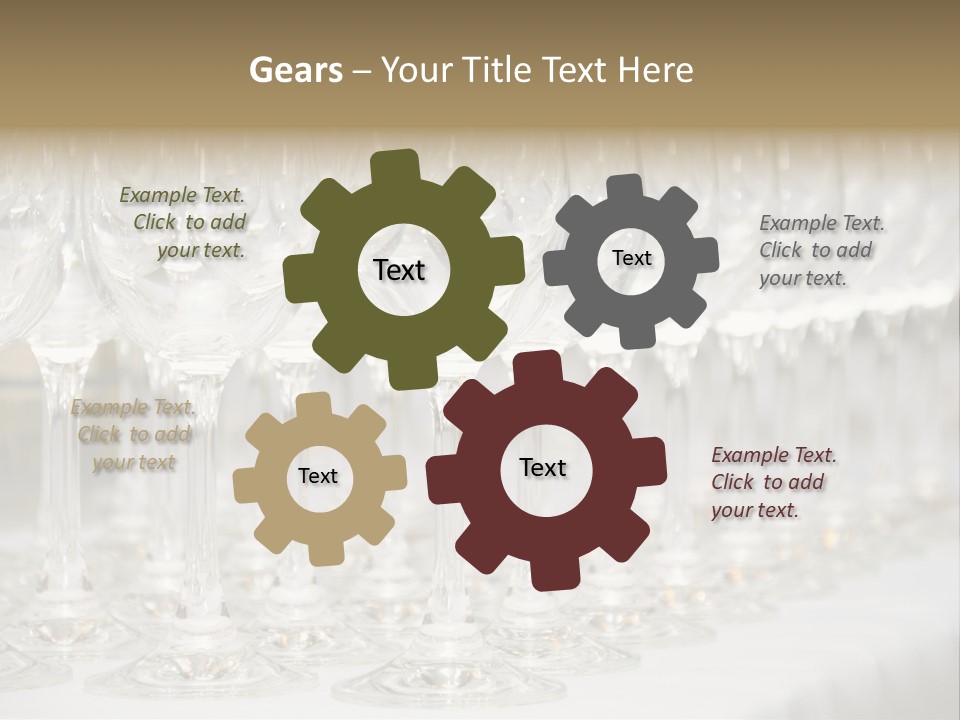 Ware Party Service PowerPoint Template