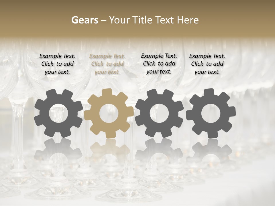 Ware Party Service PowerPoint Template