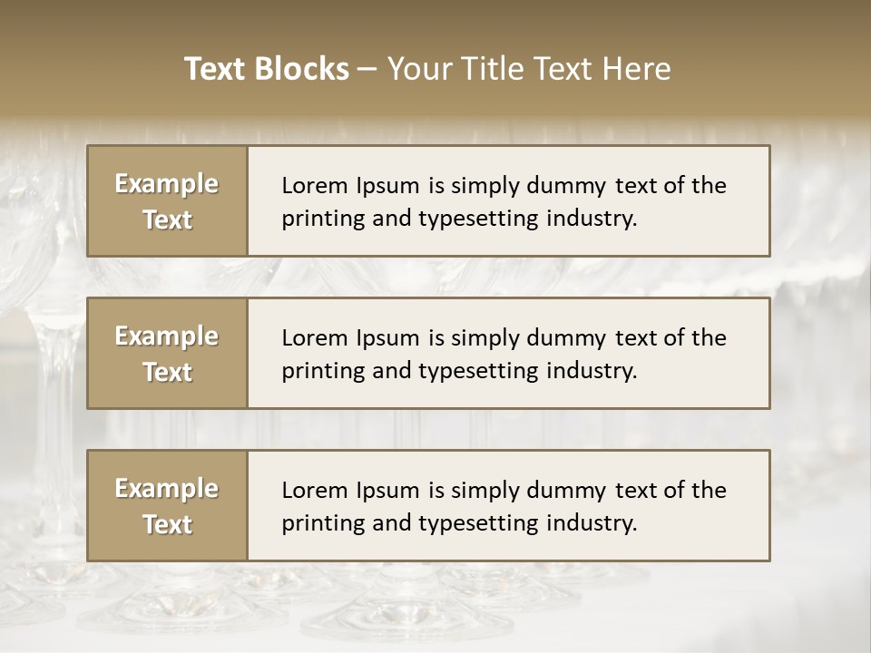 Ware Party Service PowerPoint Template