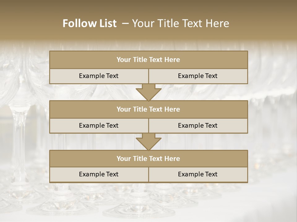 Ware Party Service PowerPoint Template