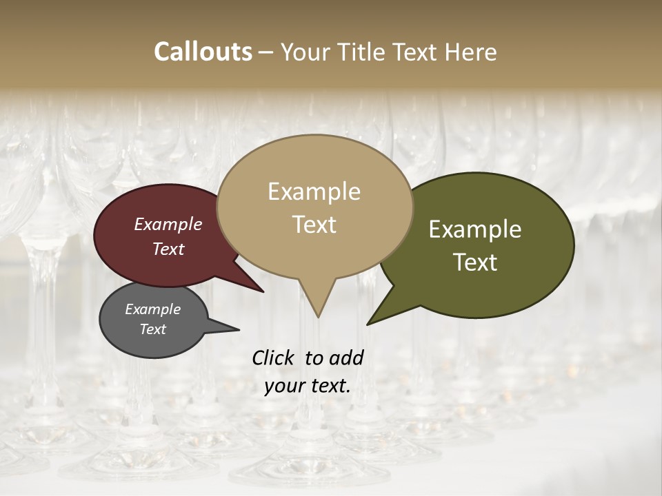 Ware Party Service PowerPoint Template