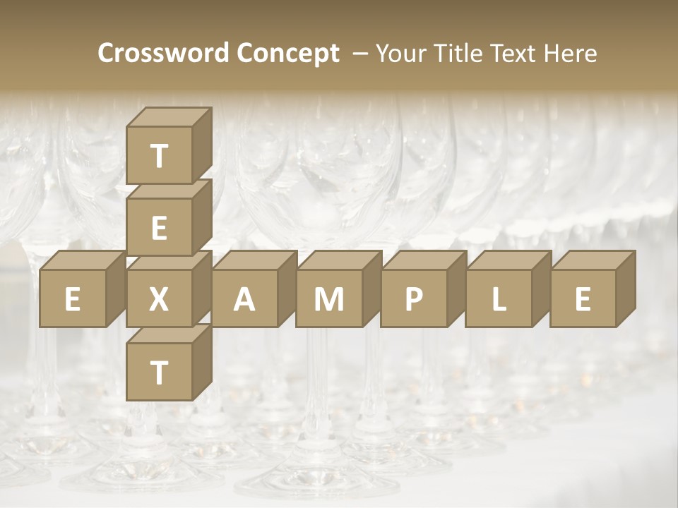 Ware Party Service PowerPoint Template