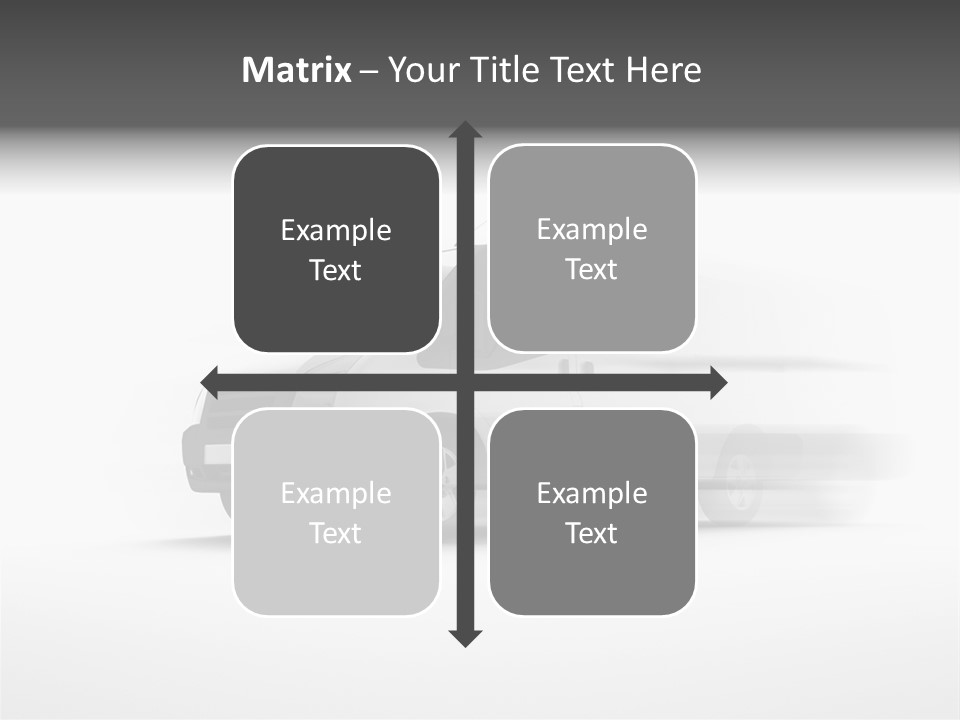 Shuttle Truck Tourist PowerPoint Template