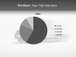 Shuttle Truck Tourist PowerPoint Template