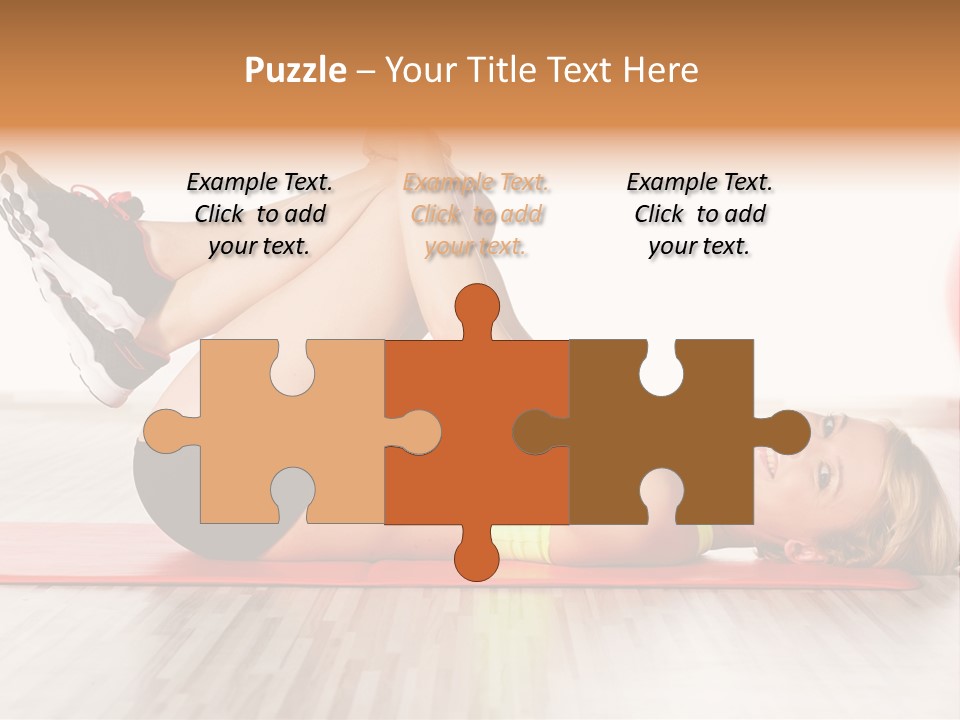 Full Stretch Red PowerPoint Template