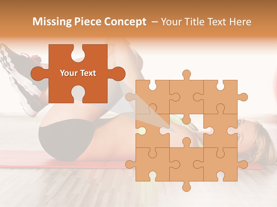 Full Stretch Red PowerPoint Template