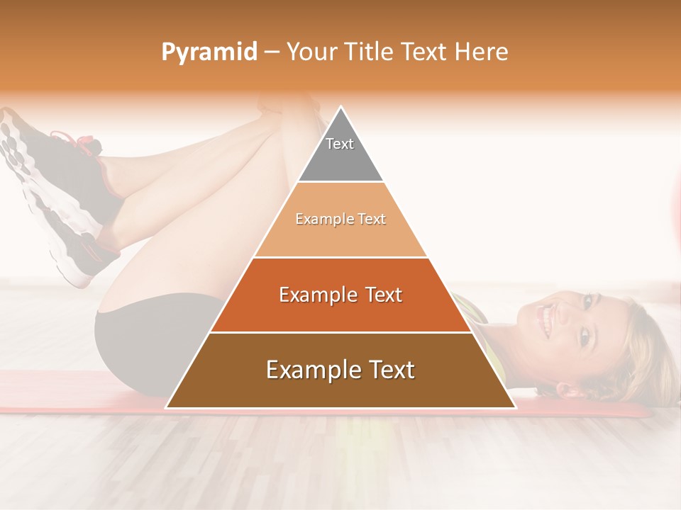 Full Stretch Red PowerPoint Template