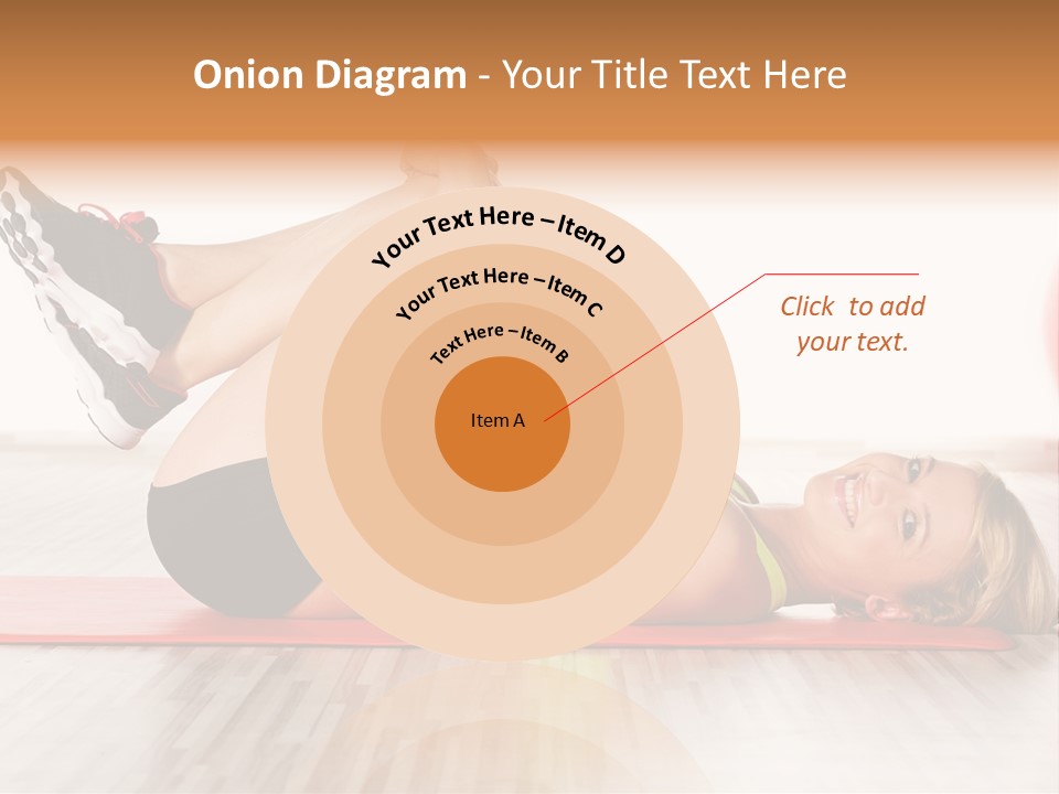 Full Stretch Red PowerPoint Template