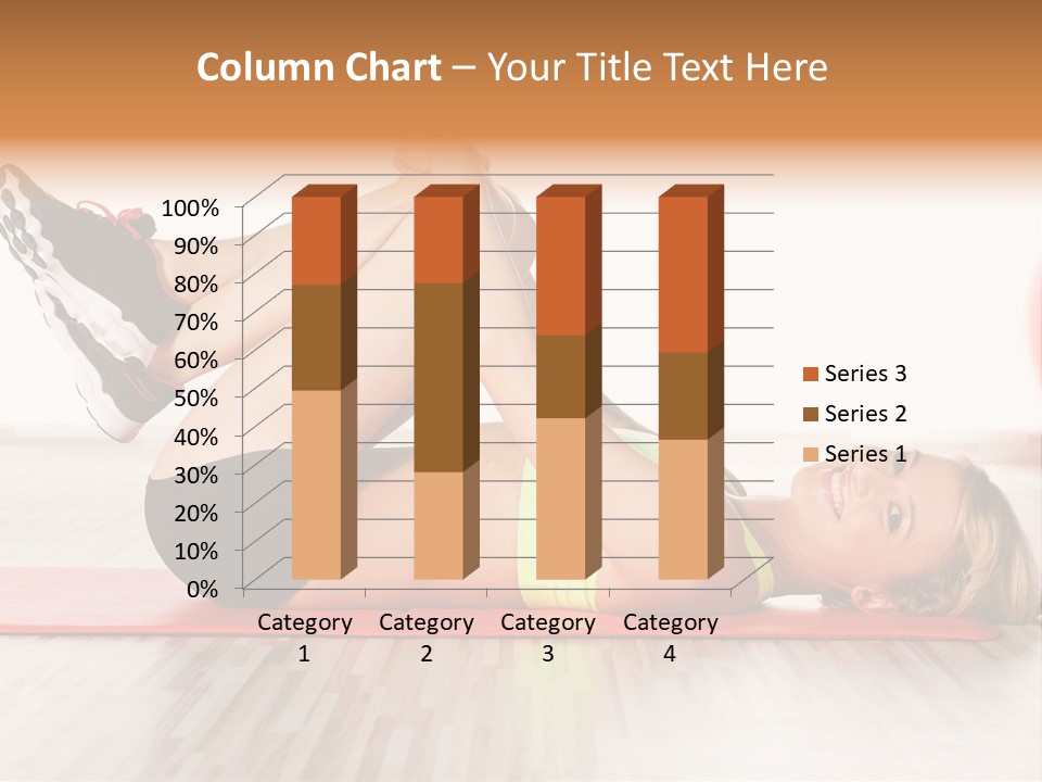 Full Stretch Red PowerPoint Template