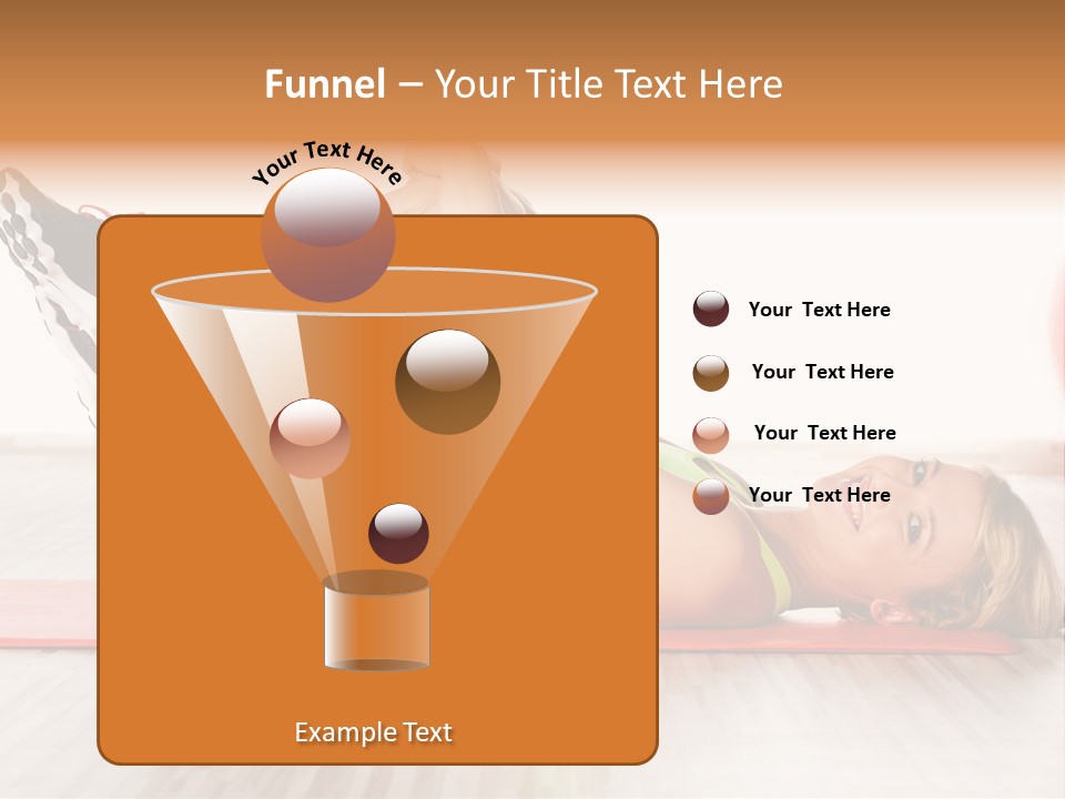 Full Stretch Red PowerPoint Template