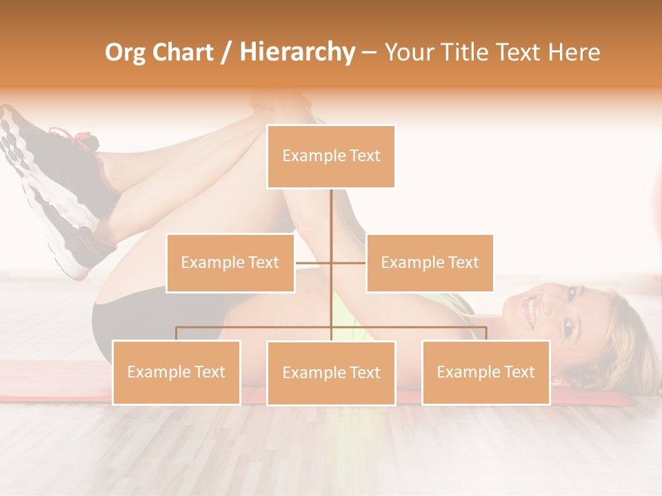 Full Stretch Red PowerPoint Template