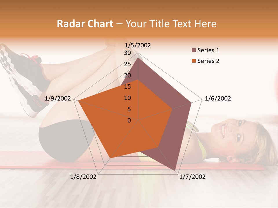 Full Stretch Red PowerPoint Template