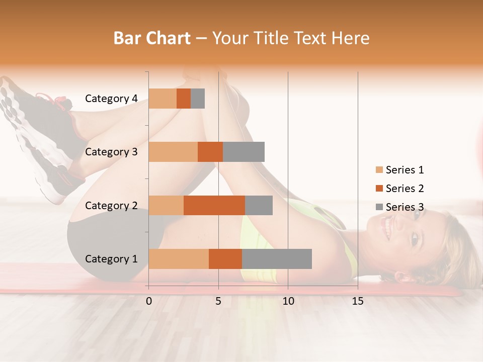 Full Stretch Red PowerPoint Template