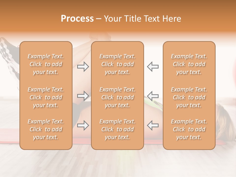 Full Stretch Red PowerPoint Template