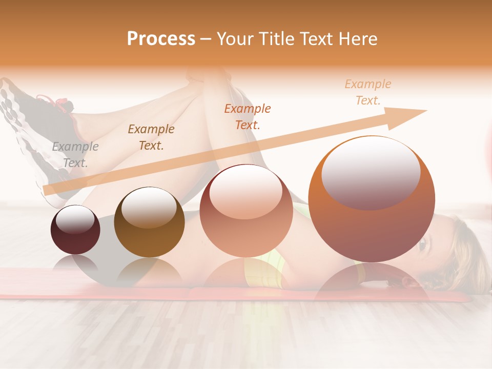 Full Stretch Red PowerPoint Template