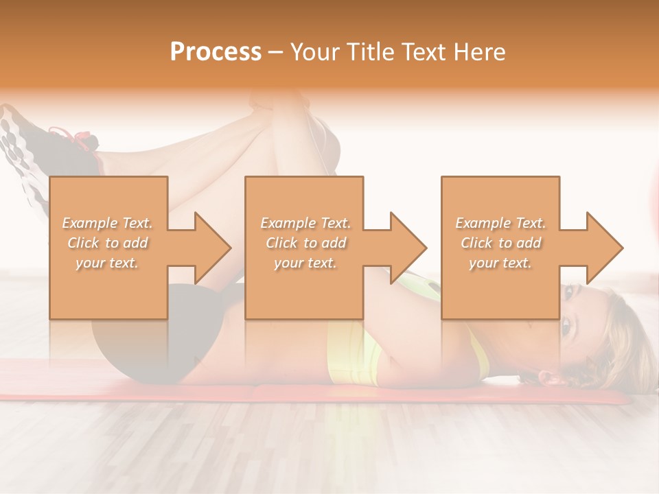Full Stretch Red PowerPoint Template
