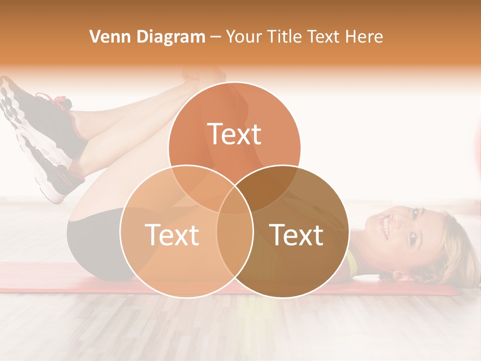 Full Stretch Red PowerPoint Template