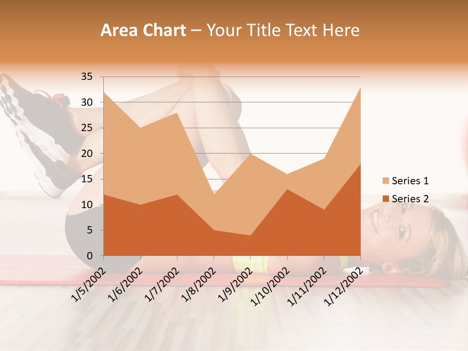 Full Stretch Red PowerPoint Template