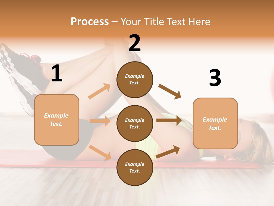Full Stretch Red PowerPoint Template