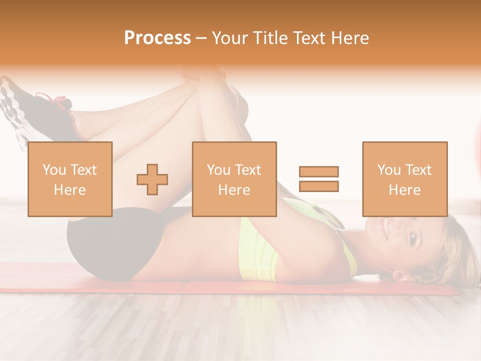 Full Stretch Red PowerPoint Template